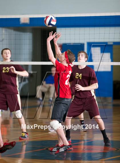 Thumbnail 3 in Canastota vs Germantown (NYSPHSAA Class C/D Regional Championship) photogallery.