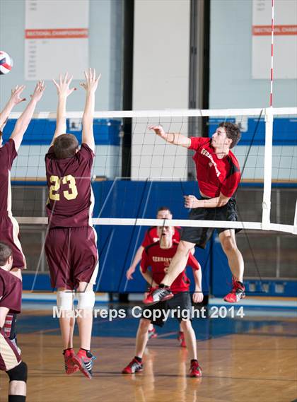 Thumbnail 3 in Canastota vs Germantown (NYSPHSAA Class C/D Regional Championship) photogallery.