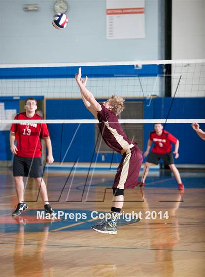 Thumbnail 2 in Canastota vs Germantown (NYSPHSAA Class C/D Regional Championship) photogallery.
