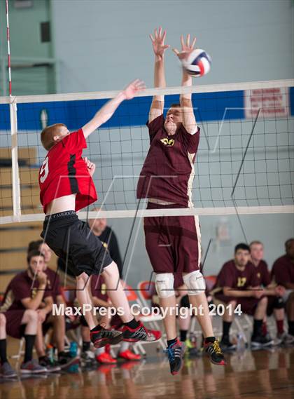 Thumbnail 2 in Canastota vs Germantown (NYSPHSAA Class C/D Regional Championship) photogallery.