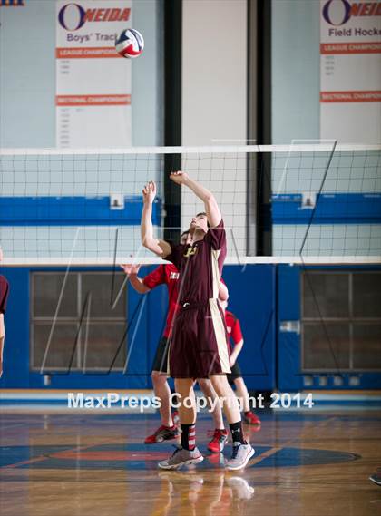 Thumbnail 2 in Canastota vs Germantown (NYSPHSAA Class C/D Regional Championship) photogallery.