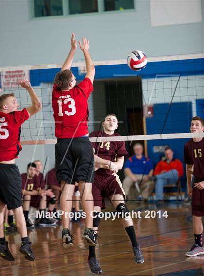 Thumbnail 2 in Canastota vs Germantown (NYSPHSAA Class C/D Regional Championship) photogallery.