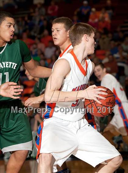 Thumbnail 1 in Lafayette vs. Marshall County (Marshall County Hoopfest) photogallery.
