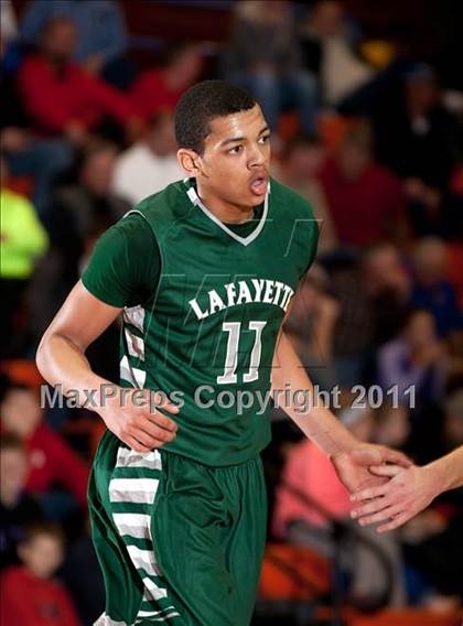 Thumbnail 1 in Lafayette vs. Marshall County (Marshall County Hoopfest) photogallery.