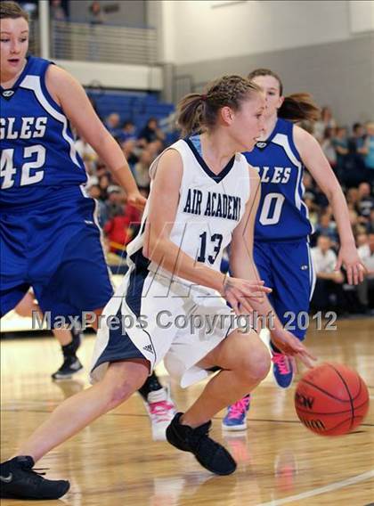 Thumbnail 1 in Broomfield @ Air Academy (CHSAA 4A Great 8 Playoffs) photogallery.