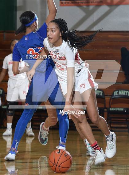 Thumbnail 3 in Bishop Gorman vs. Regis Jesuit (MLK Showcase) photogallery.