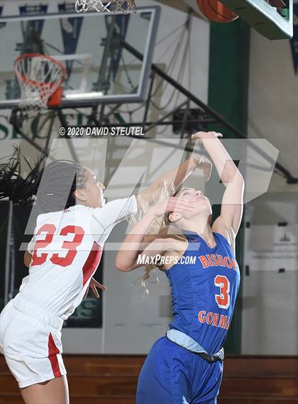 Thumbnail 2 in Bishop Gorman vs. Regis Jesuit (MLK Showcase) photogallery.