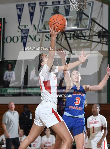 Thumbnail 3 in Bishop Gorman vs. Regis Jesuit (MLK Showcase) photogallery.
