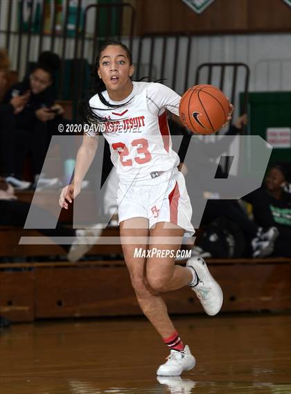 Thumbnail 2 in Bishop Gorman vs. Regis Jesuit (MLK Showcase) photogallery.