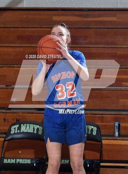 Thumbnail 2 in Bishop Gorman vs. Regis Jesuit (MLK Showcase) photogallery.