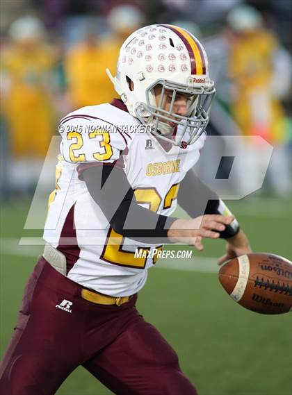 Thumbnail 3 in Osborne vs. St. Francis (KSHSAA 8M D1 Final) photogallery.