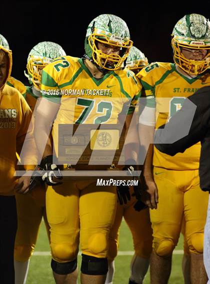 Thumbnail 1 in Osborne vs. St. Francis (KSHSAA 8M D1 Final) photogallery.