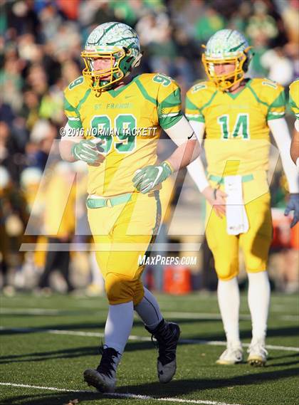 Thumbnail 3 in Osborne vs. St. Francis (KSHSAA 8M D1 Final) photogallery.