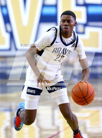 Thumbnail 1 in Mater Dei vs. St. John Bosco photogallery.