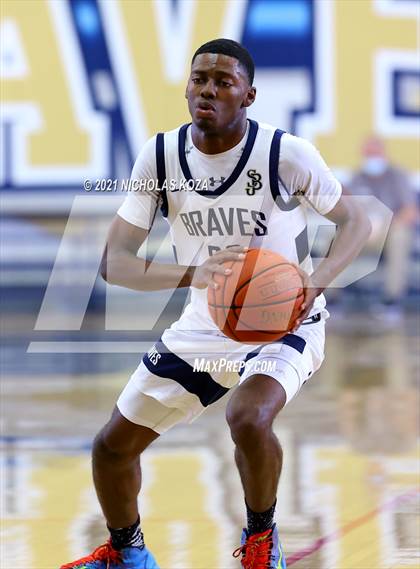 Thumbnail 3 in Mater Dei vs. St. John Bosco photogallery.