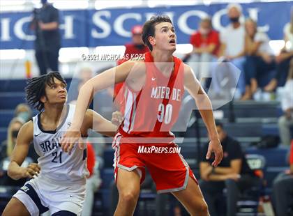 Thumbnail 2 in Mater Dei vs. St. John Bosco photogallery.
