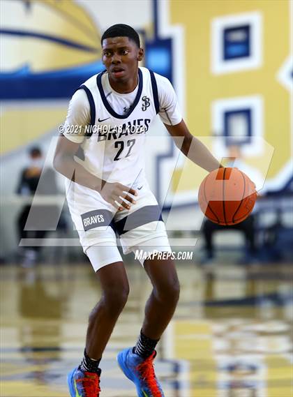 Thumbnail 3 in Mater Dei vs. St. John Bosco photogallery.