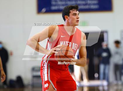 Thumbnail 1 in Mater Dei vs. St. John Bosco photogallery.