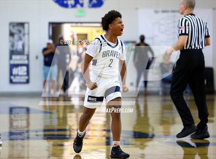 Thumbnail 2 in Mater Dei vs. St. John Bosco photogallery.