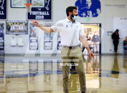 Thumbnail 1 in Mater Dei vs. St. John Bosco photogallery.