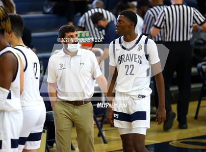 Thumbnail 2 in Mater Dei vs. St. John Bosco photogallery.