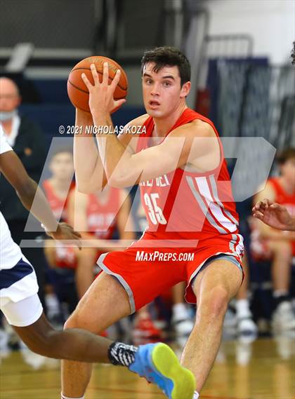 Thumbnail 2 in Mater Dei vs. St. John Bosco photogallery.