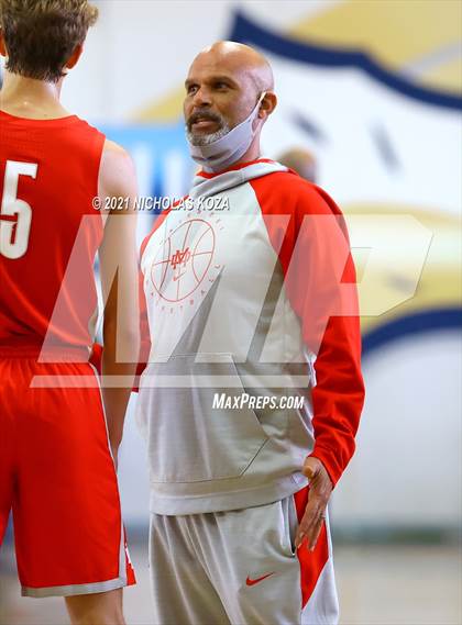 Thumbnail 1 in Mater Dei vs. St. John Bosco photogallery.