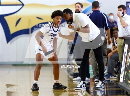 Thumbnail 3 in Mater Dei vs. St. John Bosco photogallery.