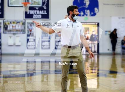 Thumbnail 3 in Mater Dei vs. St. John Bosco photogallery.