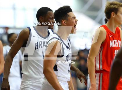 Thumbnail 1 in Mater Dei vs. St. John Bosco photogallery.