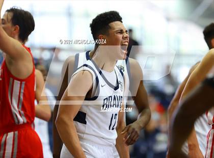 Thumbnail 2 in Mater Dei vs. St. John Bosco photogallery.