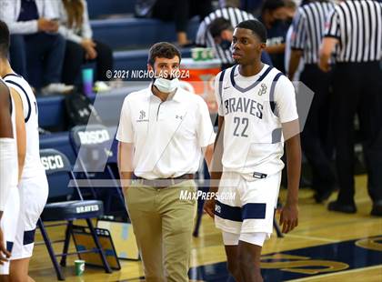 Thumbnail 3 in Mater Dei vs. St. John Bosco photogallery.