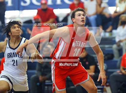 Thumbnail 3 in Mater Dei vs. St. John Bosco photogallery.