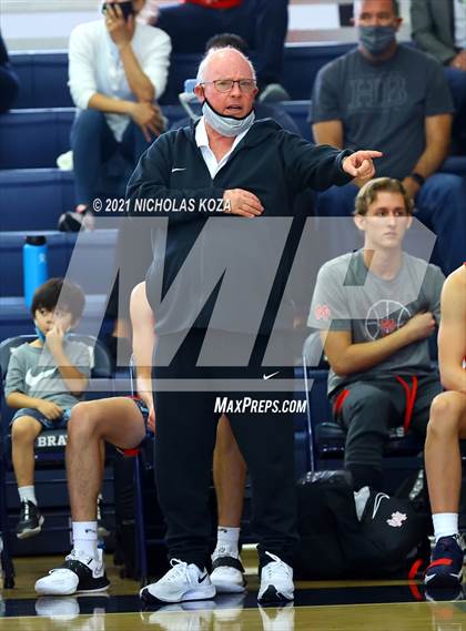 Thumbnail 1 in Mater Dei vs. St. John Bosco photogallery.