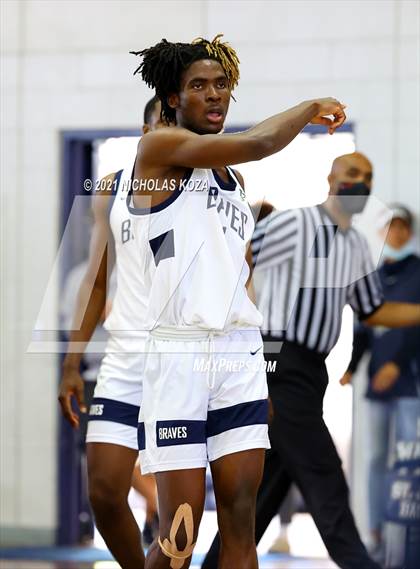Thumbnail 1 in Mater Dei vs. St. John Bosco photogallery.