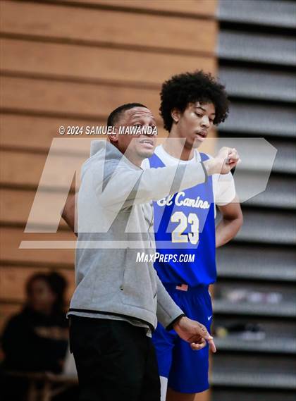 Thumbnail 3 in El Camino Real vs  Golden Valley (Annual Bob Hawking Simi Valley Tip-Off Classic) photogallery.