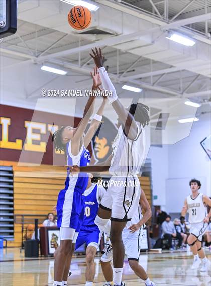 Thumbnail 1 in El Camino Real vs  Golden Valley (Annual Bob Hawking Simi Valley Tip-Off Classic) photogallery.