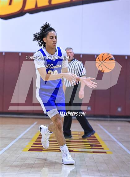 Thumbnail 2 in El Camino Real vs  Golden Valley (Annual Bob Hawking Simi Valley Tip-Off Classic) photogallery.