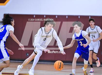 Thumbnail 3 in El Camino Real vs  Golden Valley (Annual Bob Hawking Simi Valley Tip-Off Classic) photogallery.
