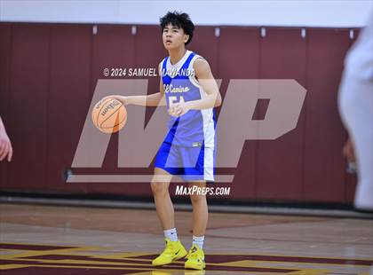 Thumbnail 1 in El Camino Real vs  Golden Valley (Annual Bob Hawking Simi Valley Tip-Off Classic) photogallery.