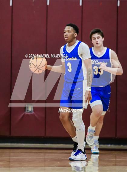Thumbnail 1 in El Camino Real vs  Golden Valley (Annual Bob Hawking Simi Valley Tip-Off Classic) photogallery.