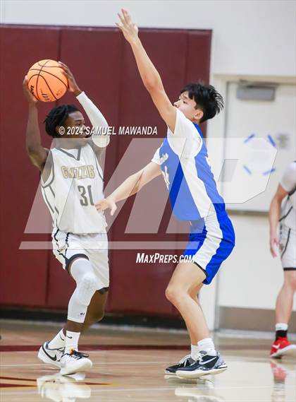 Thumbnail 1 in El Camino Real vs  Golden Valley (Annual Bob Hawking Simi Valley Tip-Off Classic) photogallery.