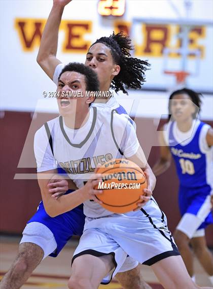 Thumbnail 2 in El Camino Real vs  Golden Valley (Annual Bob Hawking Simi Valley Tip-Off Classic) photogallery.