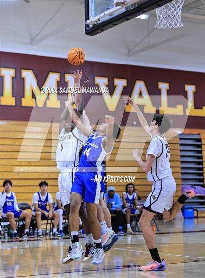 Thumbnail 3 in El Camino Real vs  Golden Valley (Annual Bob Hawking Simi Valley Tip-Off Classic) photogallery.