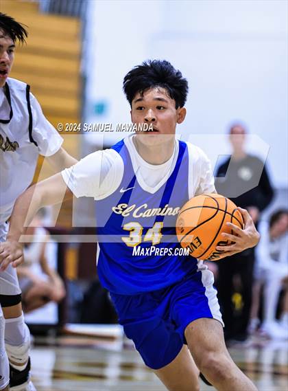 Thumbnail 3 in El Camino Real vs  Golden Valley (Annual Bob Hawking Simi Valley Tip-Off Classic) photogallery.