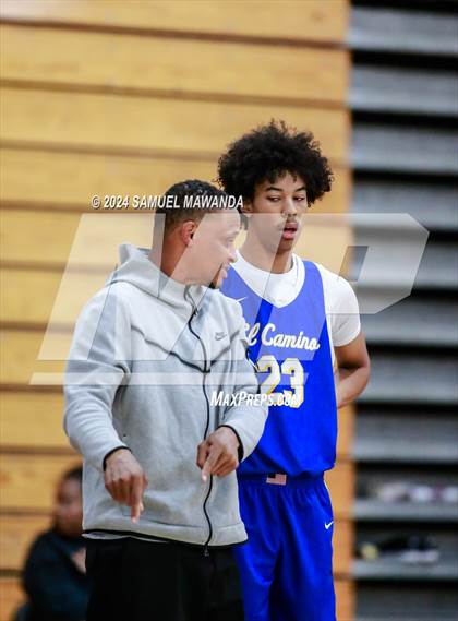 Thumbnail 1 in El Camino Real vs  Golden Valley (Annual Bob Hawking Simi Valley Tip-Off Classic) photogallery.