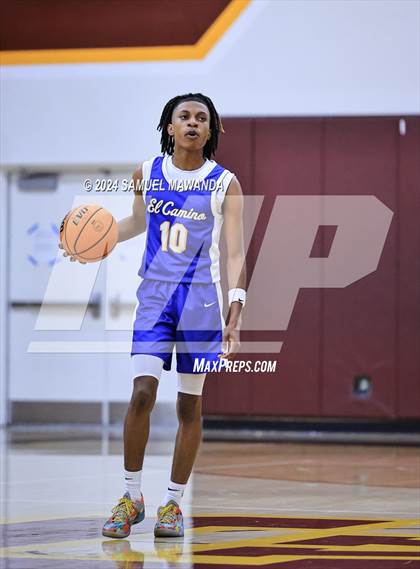 Thumbnail 2 in El Camino Real vs  Golden Valley (Annual Bob Hawking Simi Valley Tip-Off Classic) photogallery.