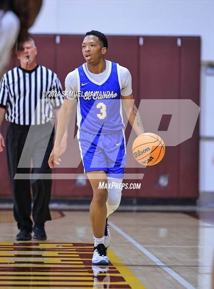 Thumbnail 2 in El Camino Real vs  Golden Valley (Annual Bob Hawking Simi Valley Tip-Off Classic) photogallery.
