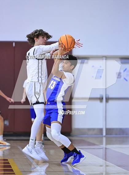 Thumbnail 3 in El Camino Real vs  Golden Valley (Annual Bob Hawking Simi Valley Tip-Off Classic) photogallery.
