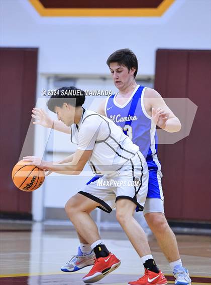Thumbnail 3 in El Camino Real vs  Golden Valley (Annual Bob Hawking Simi Valley Tip-Off Classic) photogallery.